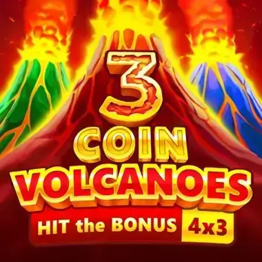 Play 3 Coin Volcanoes Matchbook casino